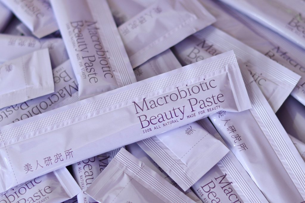 Macrobiotic beauty paste